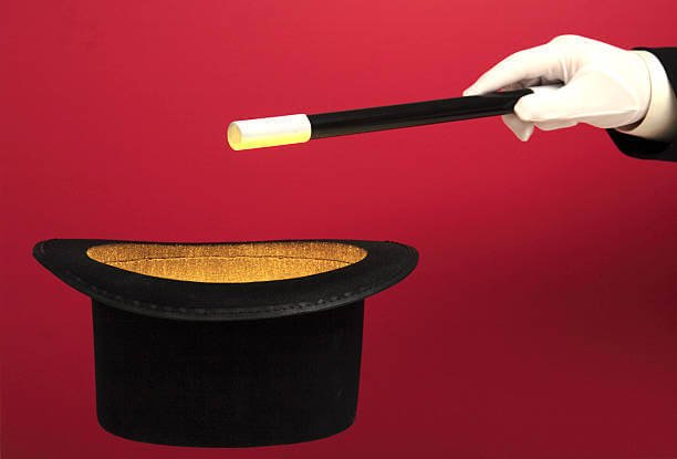 Magician and an enchanted top hat.For more of my MAGIC pictures click